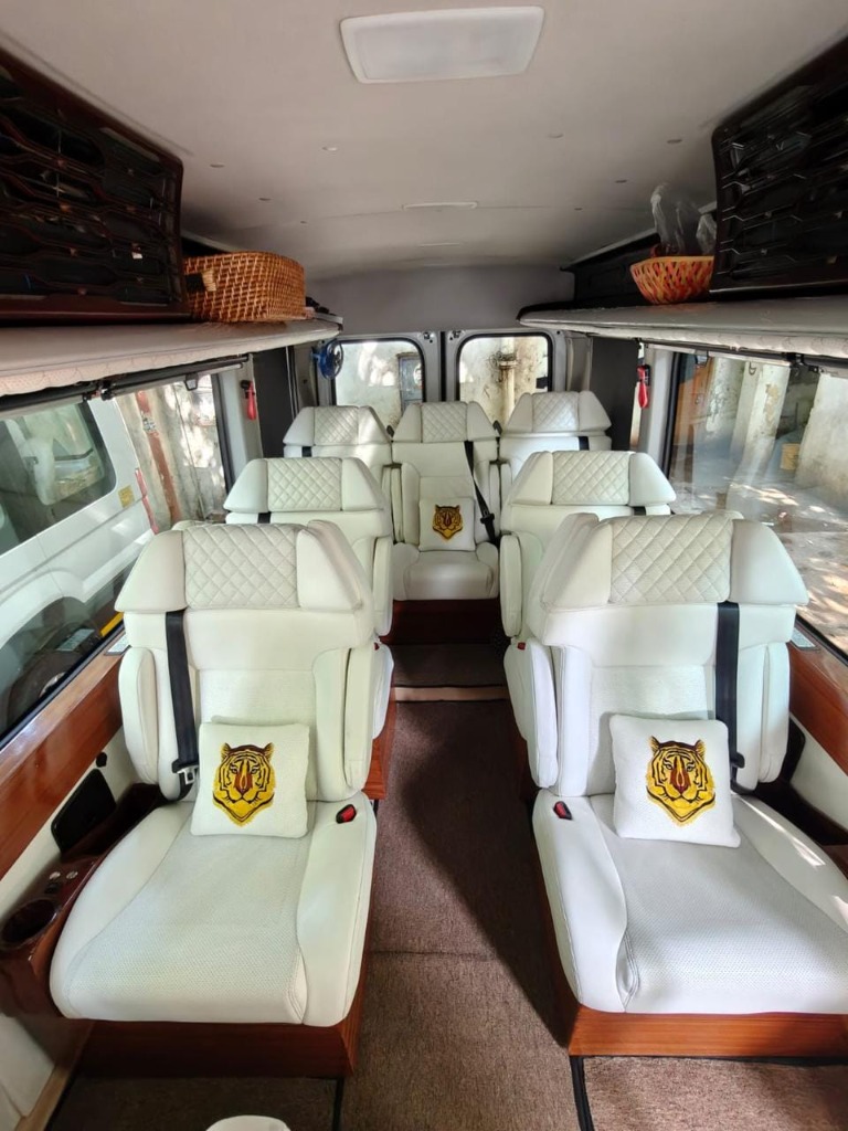Luxury Maharaja Force Urbania interior in Delhi
