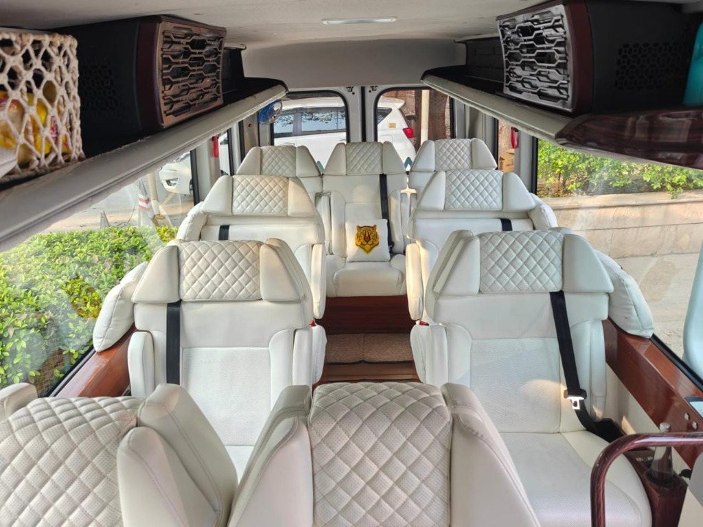 12 Seater Maharaja Front Seats